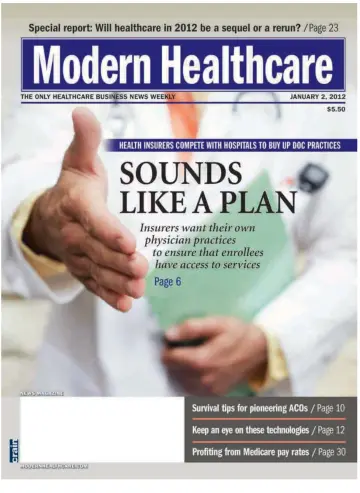Modern Healthcare - 2 Jan 2012