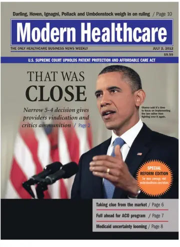 Modern Healthcare - 2 Jul 2012