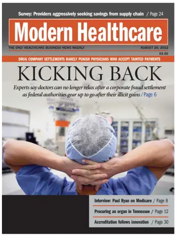 Modern Healthcare - 20 Aug 2012