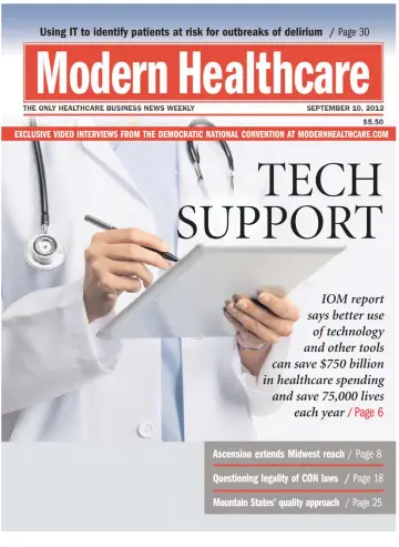 Modern Healthcare - 10 Sep 2012