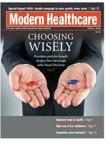 Modern Healthcare - 1 Apr 2013