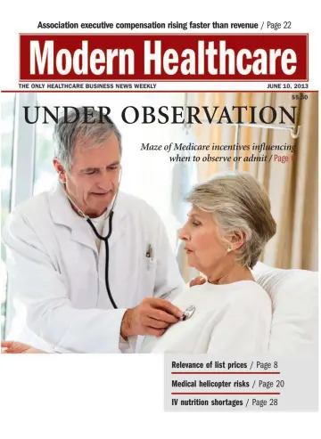 Modern Healthcare - 10 Jun 2013