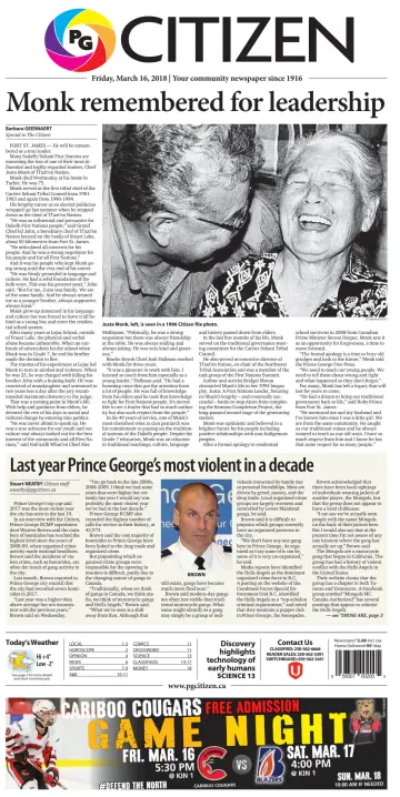 The Prince George Citizen - 16 Mar 2018