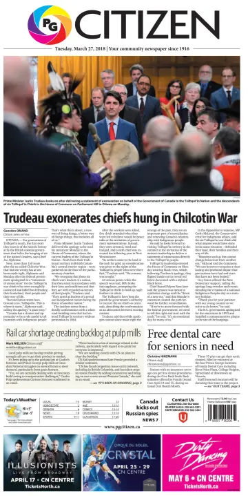 The Prince George Citizen - 27 Mar 2018
