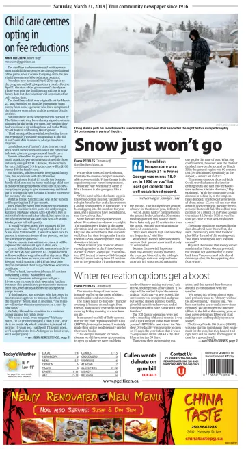 The Prince George Citizen - 31 Mar 2018