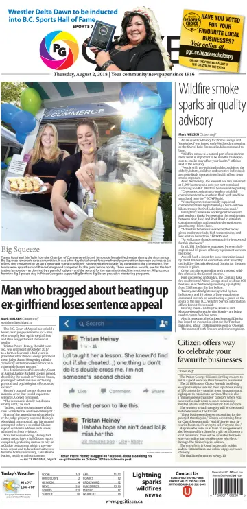 The Prince George Citizen - 2 Aug 2018