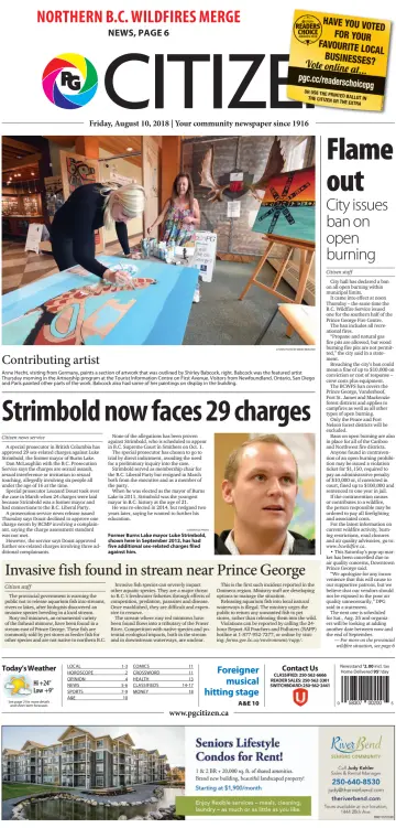 The Prince George Citizen - 10 Aug 2018