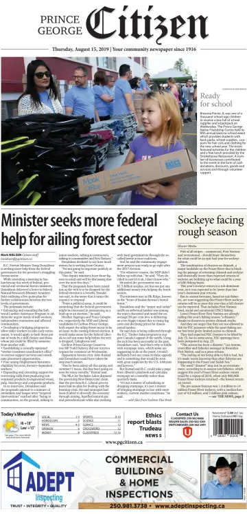 The Prince George Citizen - 15 Aug 2019