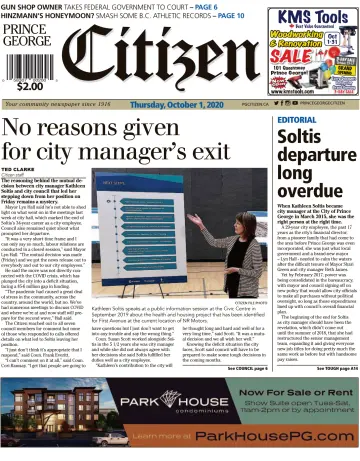 The Prince George Citizen - 1 Oct 2020
