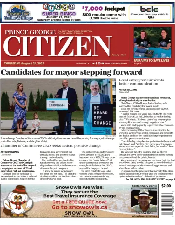 The Prince George Citizen - 25 Aug 2022