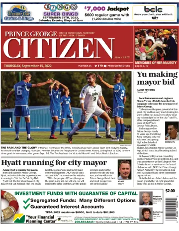 The Prince George Citizen - 15 Sep 2022