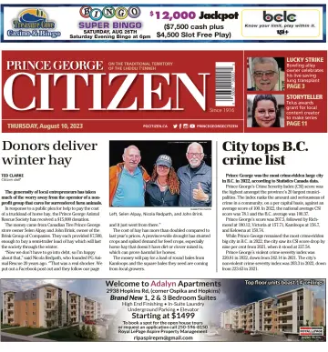 The Prince George Citizen - 10 Aug 2023