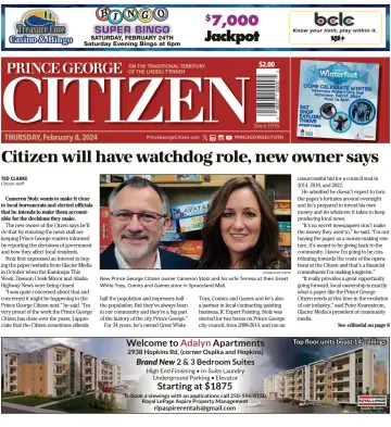 The Prince George Citizen - 8 Chwef 2024