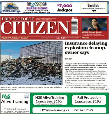 The Prince George Citizen - 22 Chwef 2024