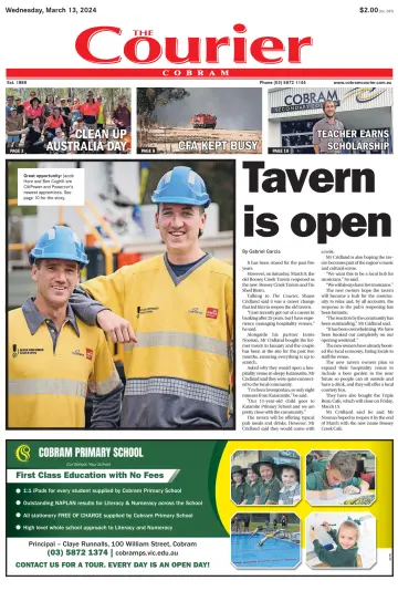 The Cobram Courier - 13 三月 2024
