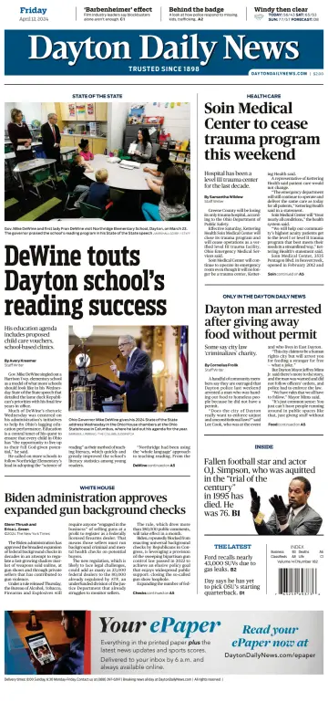 Dayton Daily News - 12 апр. 2024