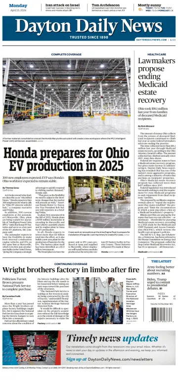 Dayton Daily News - 15 Ebri 2024