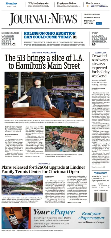 Hamilton Journal News - 20 maio 2024