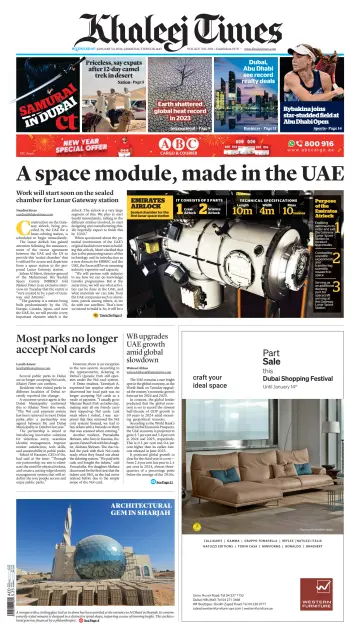 Khaleej Times - 10 Jan 2024