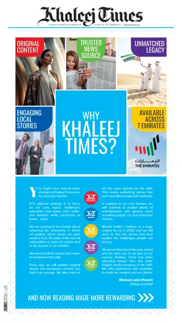 Khaleej Times - 30 Jan 2024