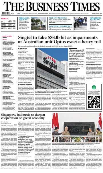 The Business Times - 30 4월 2024
