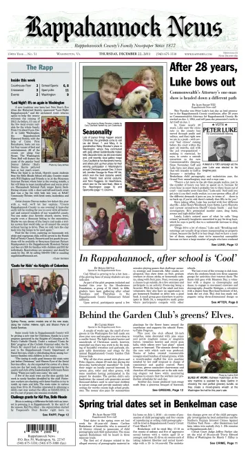 Rappahannock News - 22 Dec 2011