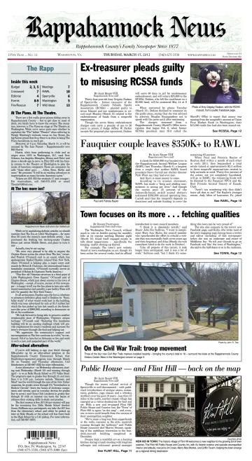 Rappahannock News - 15 Mar 2012