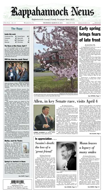 Rappahannock News - 29 Mar 2012