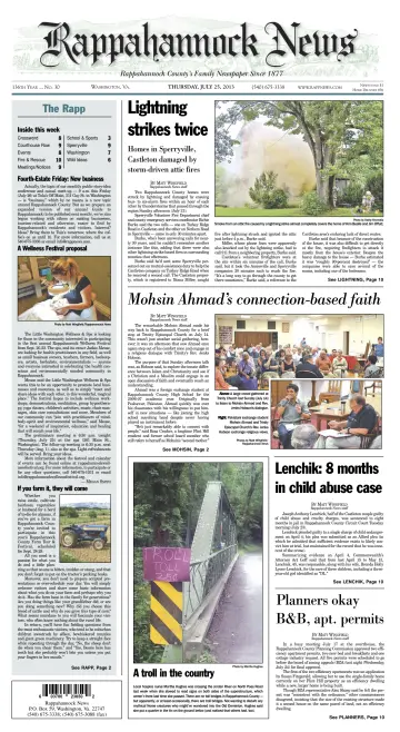 Rappahannock News - 25 Jul 2013