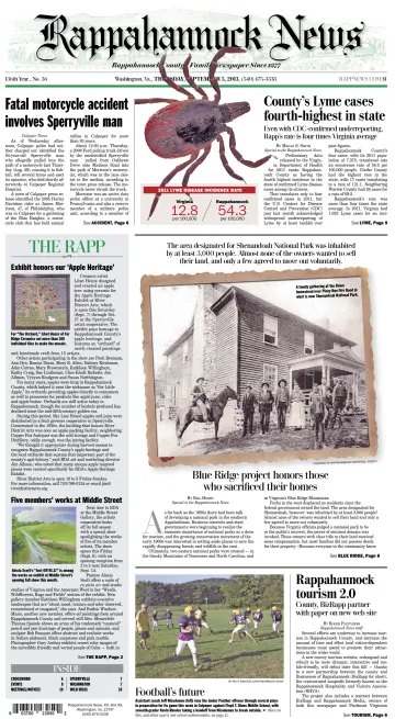 Rappahannock News - 5 Sep 2013