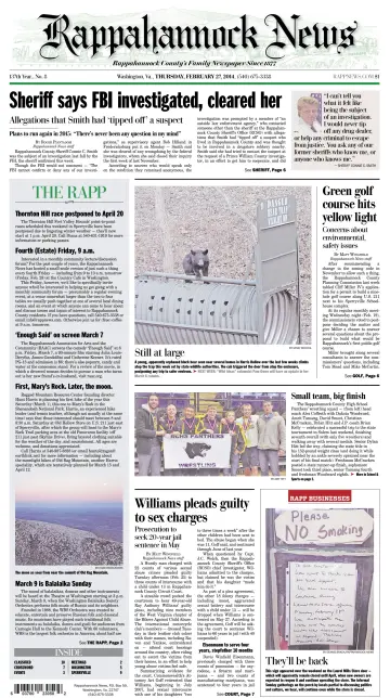 Rappahannock News - 27 Feb 2014