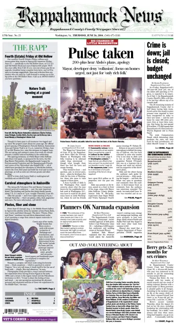 Rappahannock News - 26 Jun 2014