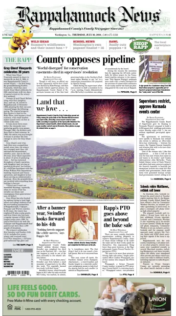 Rappahannock News - 10 Jul 2014