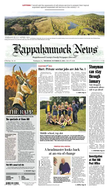 Rappahannock News - 23 Oct 2014
