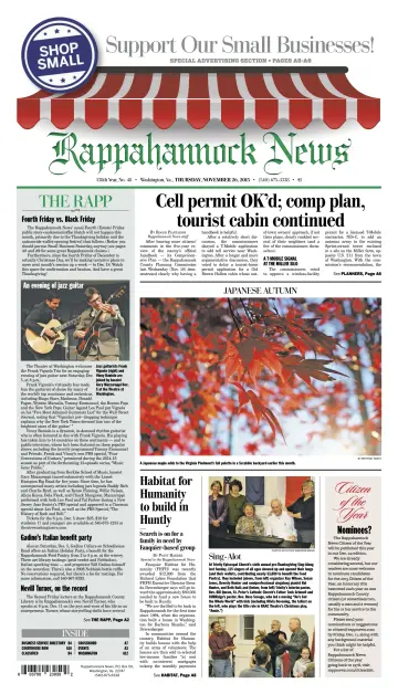 Rappahannock News - 26 Nov 2015