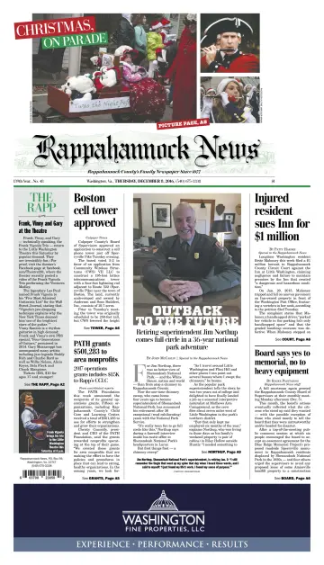 Rappahannock News - 8 Dec 2016