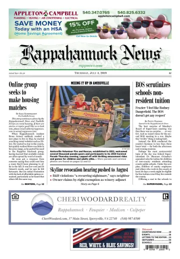 Rappahannock News - 4 Jul 2019