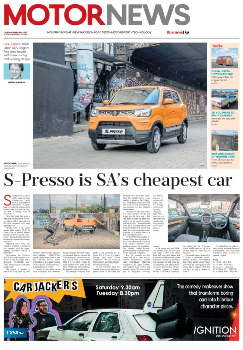 Business Day - Motor News