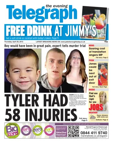 The Peterborough Evening Telegraph - 26 Apr 2012