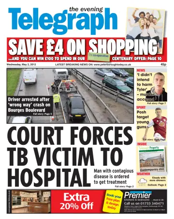 The Peterborough Evening Telegraph - 2 May 2012