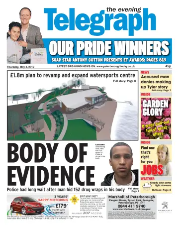 The Peterborough Evening Telegraph - 3 May 2012