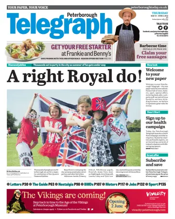 The Peterborough Evening Telegraph - 31 May 2012