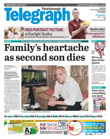 The Peterborough Evening Telegraph - 7 Jun 2012