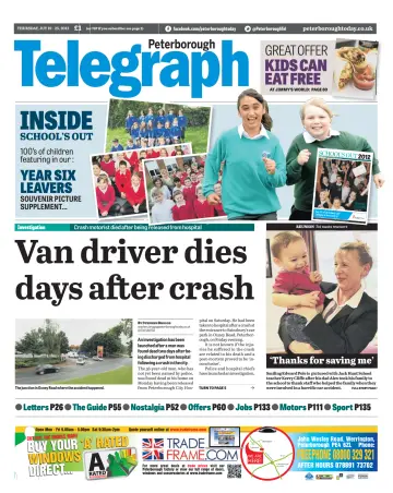 The Peterborough Evening Telegraph - 19 Jul 2012