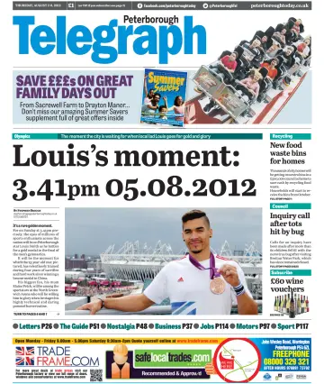 The Peterborough Evening Telegraph - 2 Aug 2012