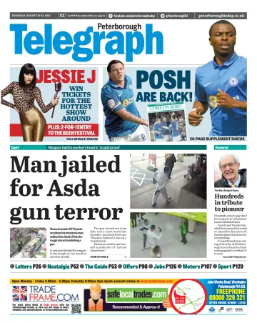 The Peterborough Evening Telegraph - 16 Aug 2012
