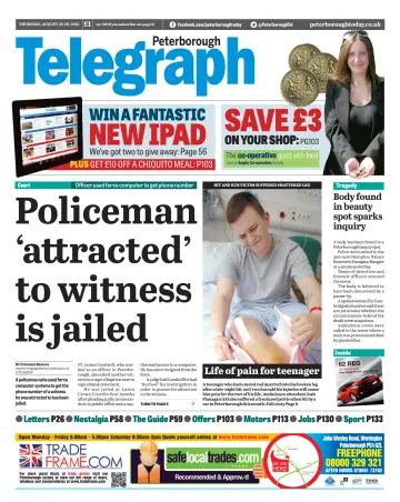 The Peterborough Evening Telegraph - 23 Aug 2012