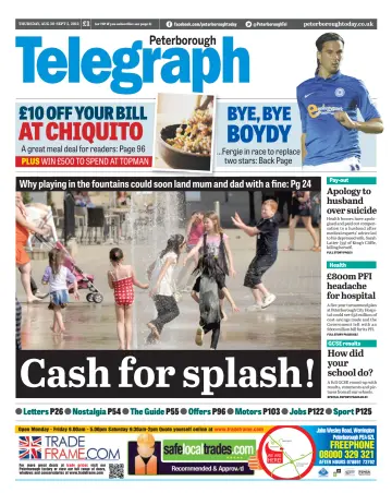 The Peterborough Evening Telegraph - 30 Aug 2012