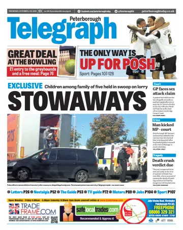 The Peterborough Evening Telegraph - 4 Oct 2012