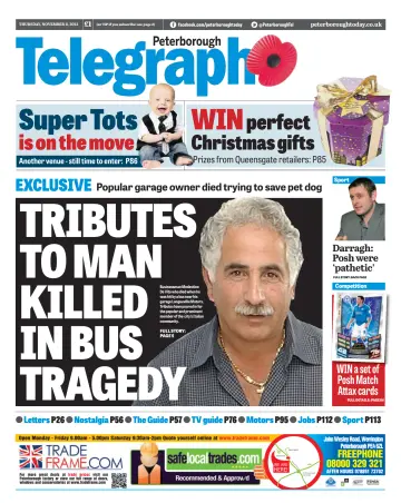 The Peterborough Evening Telegraph - 8 Nov 2012
